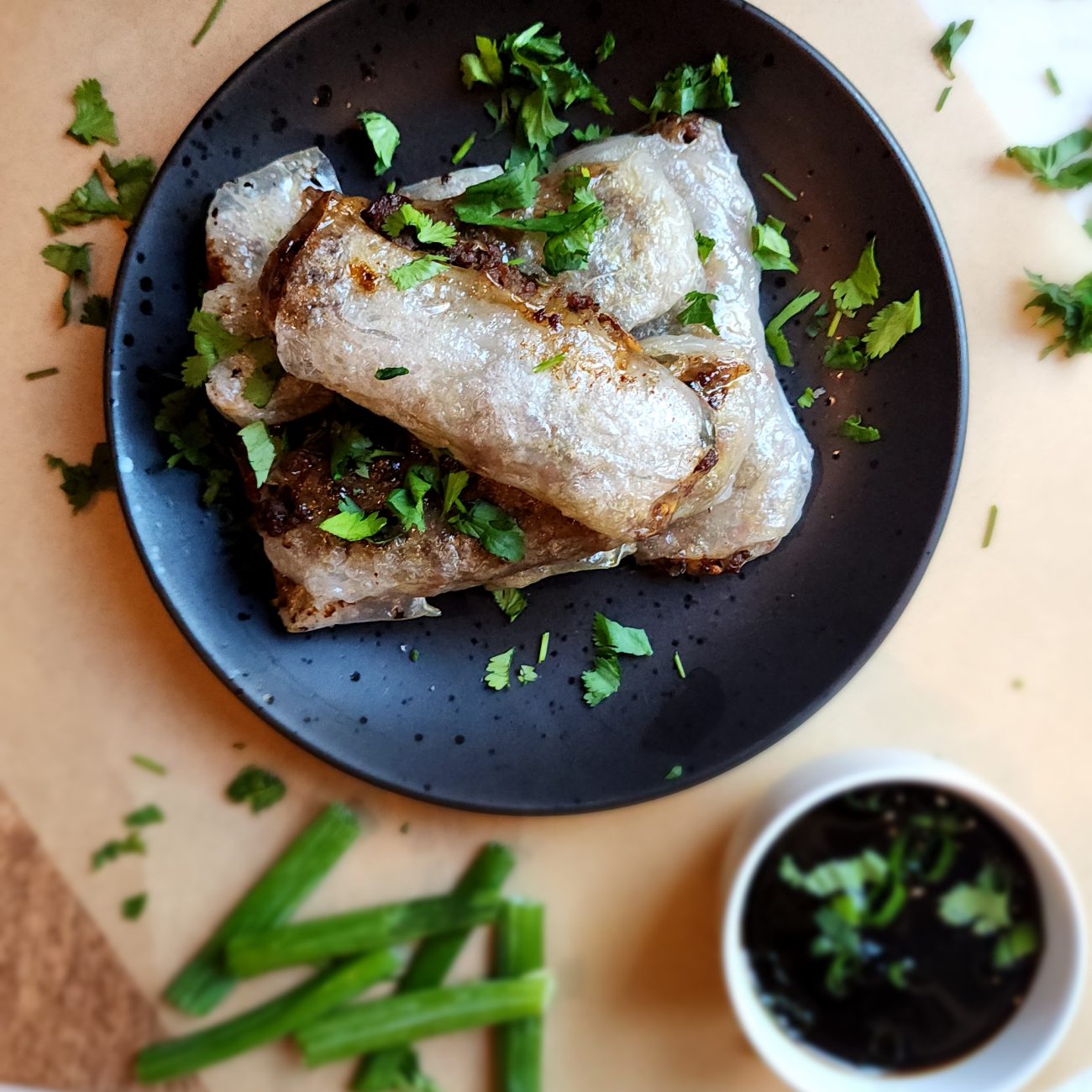 Best Asian Beef Rice Paper Rolls Healthier Homemade Co Recipes