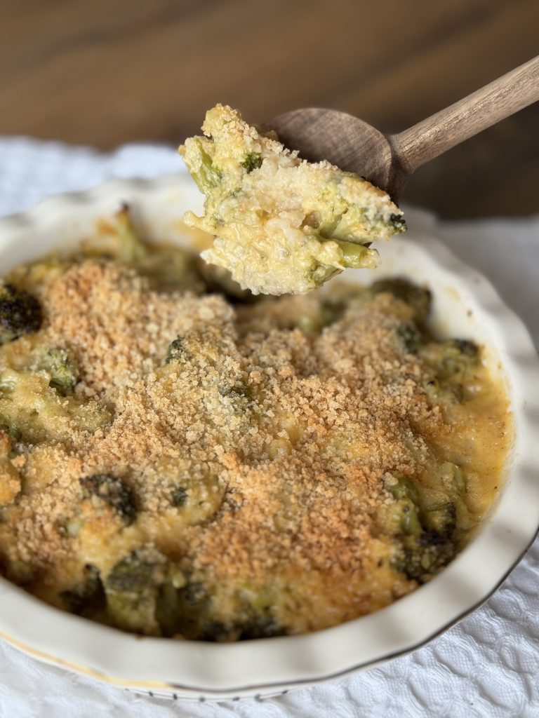 Better than Velveeta Creamy Broccoli Casserole