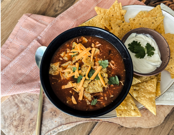 Chicken Enchilada Soup - Healthier Homemade Co Recipes