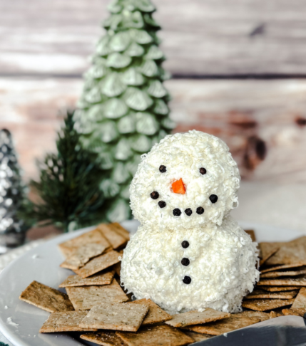 Snowman Cheese Ball