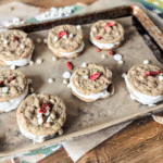 White Chocolate Strawberry Ice Cream Sandwiches